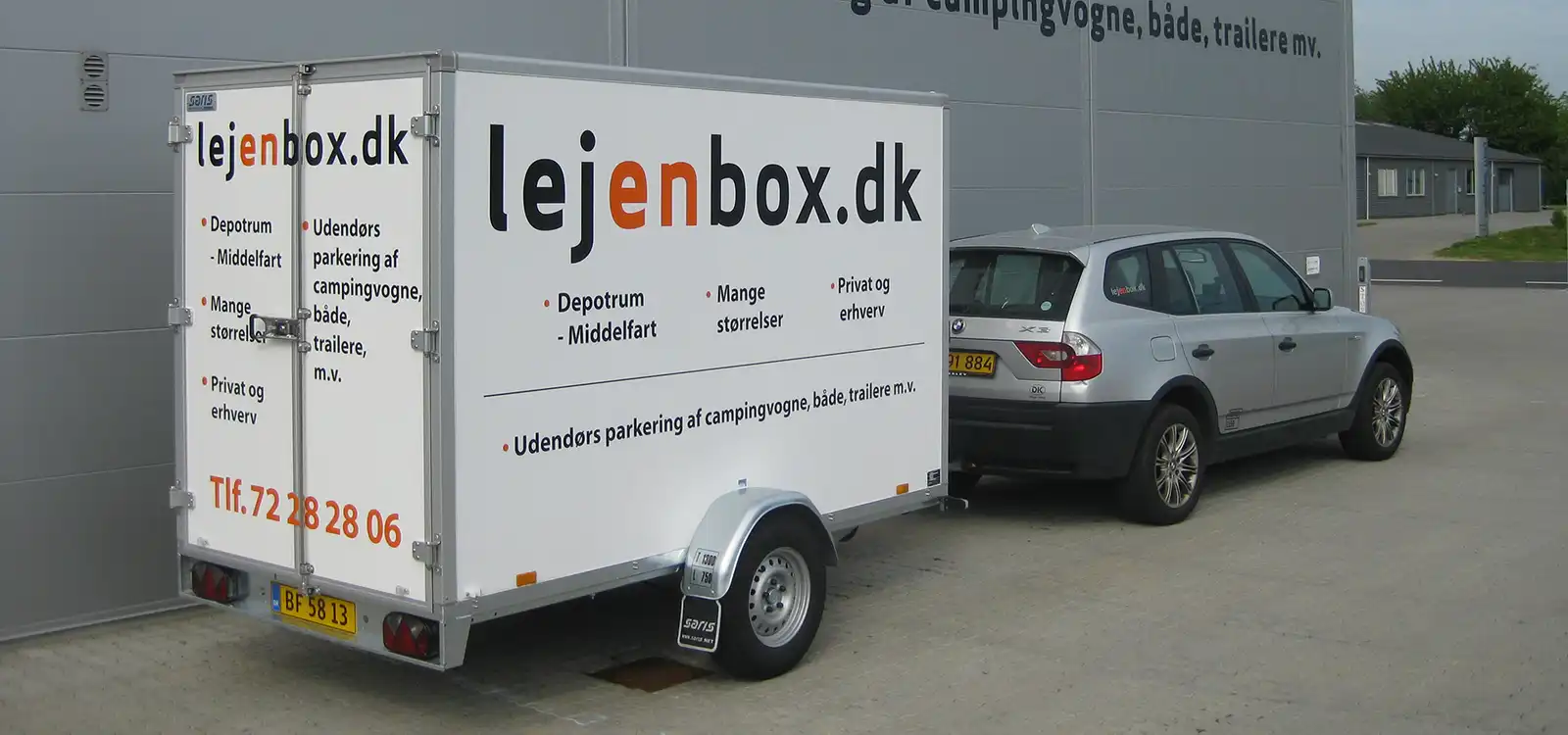 lej en trailer